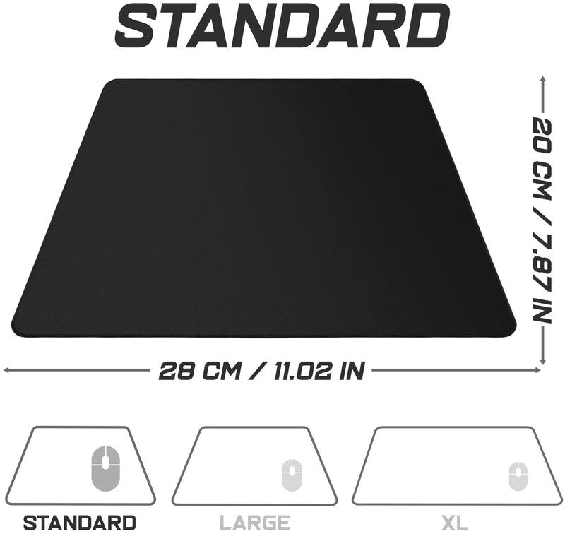 <b> Gaming Mauspad |</b> Schwarz - MaxLVL