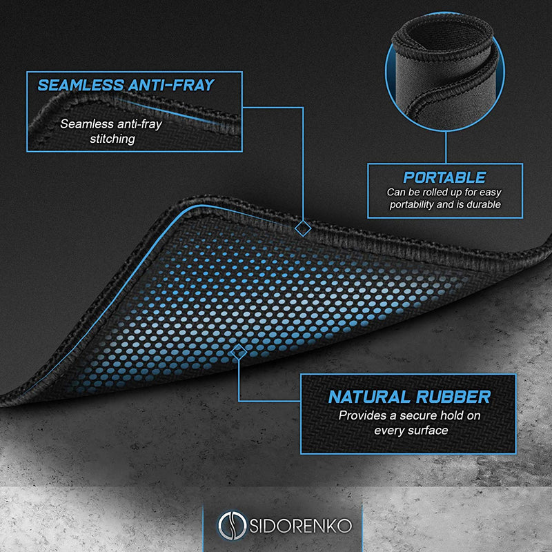 Sidorenko Gaming Mauspads im Sterndesign | Vernähte Kanten - MaxLVL