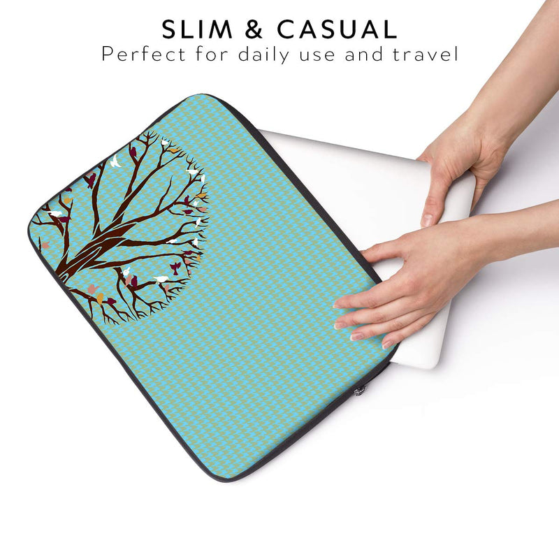 Sidorenko Laptoptasche aus Neopren im Herbstbaumdesign - MaxLVL