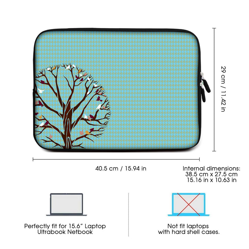 Sidorenko Laptoptasche aus Neopren im Herbstbaumdesign - MaxLVL