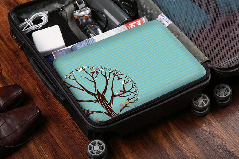 Sidorenko Laptoptasche aus Neopren im Herbstbaumdesign - MaxLVL