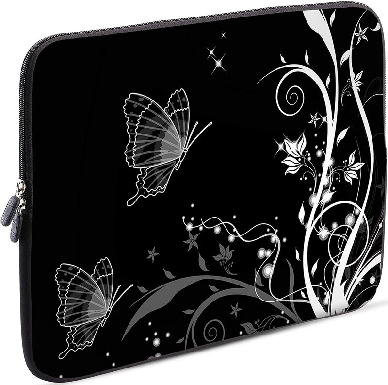 Sidorenko Laptoptasche aus Neopren im Schmetterlingdesign - MaxLVL