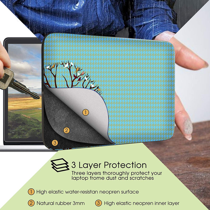 Sidorenko Laptoptasche aus Neopren im Herbstbaumdesign - MaxLVL