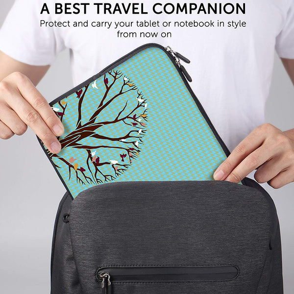Sidorenko Laptoptasche aus Neopren im Herbstbaumdesign - MaxLVL
