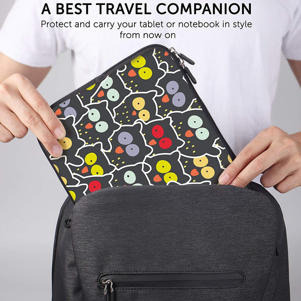 Sidorenko Laptoptasche aus Neopren im Eulendesign - MaxLVL